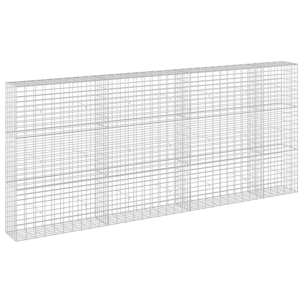 Gabion 3,5 mm Langasta ja 5x10 cm Verkkosta 350x30x150 cm