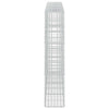 Gabion 3,5 mm Langasta ja 5x10 cm Verkkosta 350x30x150 cm