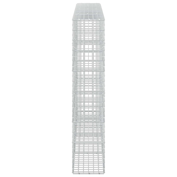 Gabion 3,5 mm Langasta ja 5x10 cm Verkkosta 350x30x150 cm