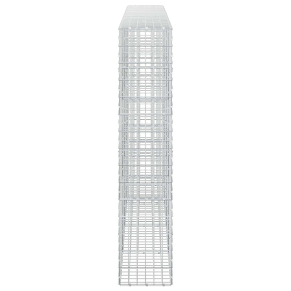 Gabion 3,5 mm Langasta ja 5x10 cm Verkkosta 450x30x150 cm