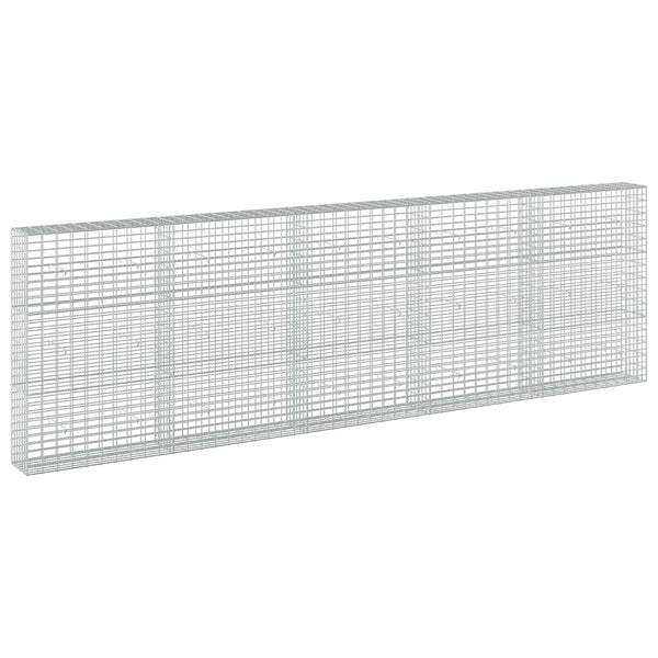 Gabion 3,5 mm Langasta ja 5x10 cm Verkkosta 500x30x150 cm