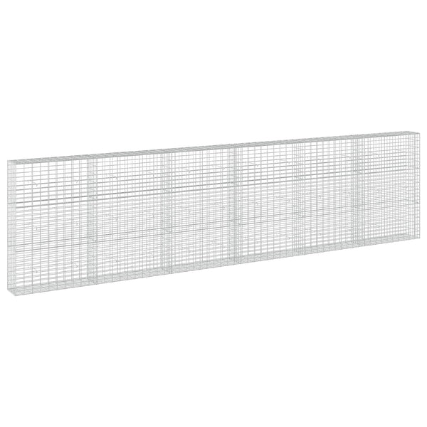 Gabion 3,5 mm Langasta ja 5x10 cm Verkkosta 600x30x150 cm