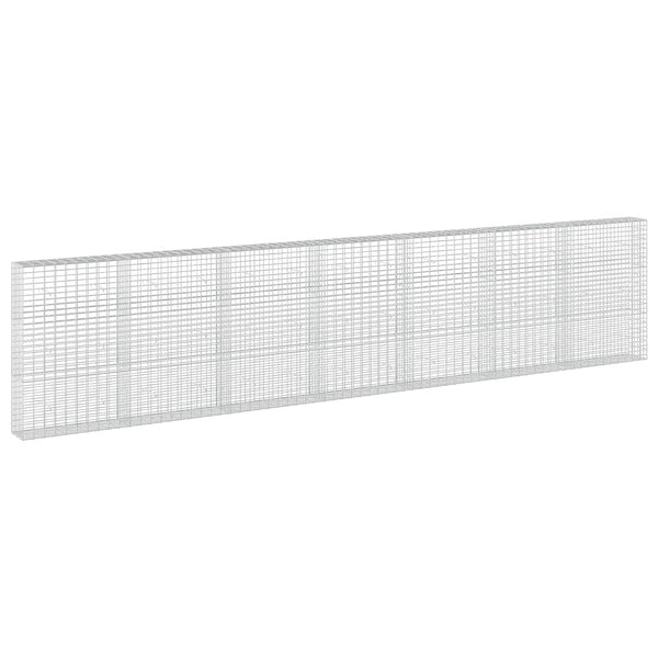 Gabion 3,5 mm Langasta ja 5x10 cm Verkkosta 700x30x150 cm