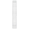 Gabion 3,5 mm Langasta ja 5x10 cm Verkkosta 150x30x200 cm