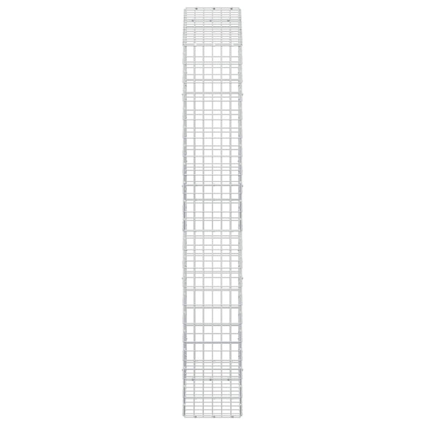 Gabion 3,5 mm Langasta ja 5x10 cm Verkkosta 150x30x200 cm