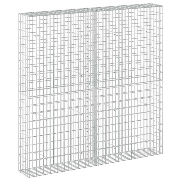 Gabion 3,5 mm Langasta ja 5x10 cm Verkkosta 200x30x200 cm