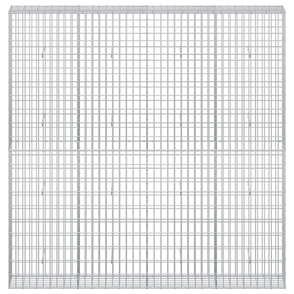 Gabion 3,5 mm Langasta ja 5x10 cm Verkkosta 200x30x200 cm