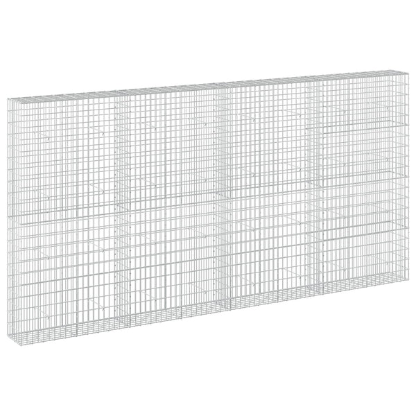 Gabion 3,5 mm Langasta ja 5x10 cm Verkkosta 400x30x200 cm