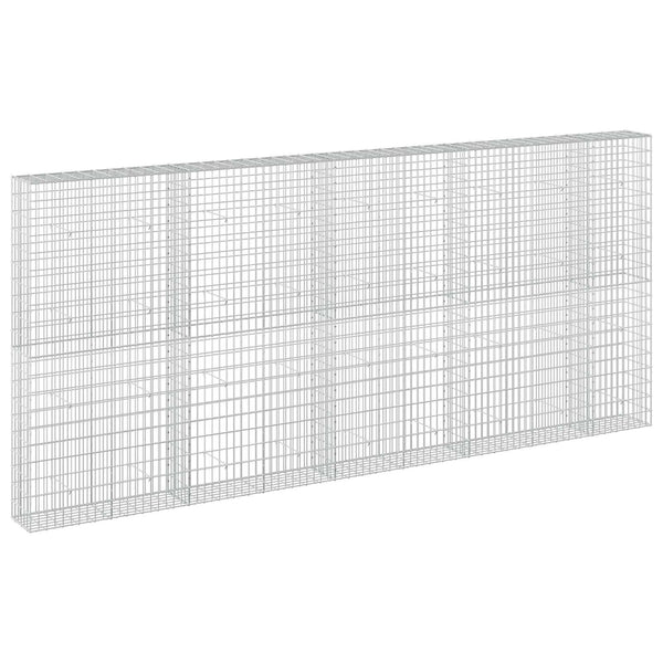 Gabion 3,5 mm Langasta ja 5x10 cm Verkkosta 450x30x200 cm