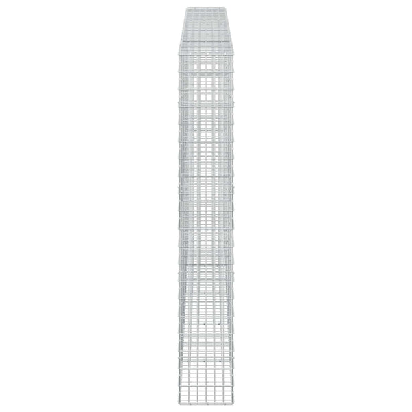 Gabion 3,5 mm Langasta ja 5x10 cm Verkkosta 450x30x200 cm