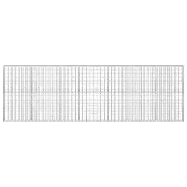 Gabion 3,5 mm Langasta ja 5x10 cm Verkkosta 650x30x200 cm