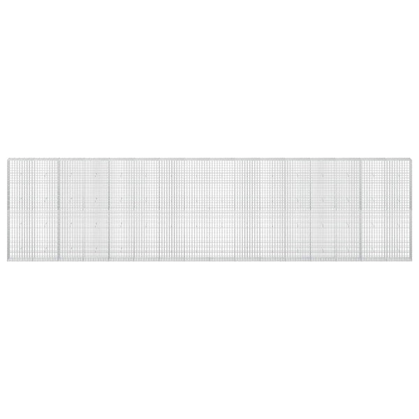 Gabion 3,5 mm Langasta ja 5x10 cm Verkkosta 800x30x200 cm