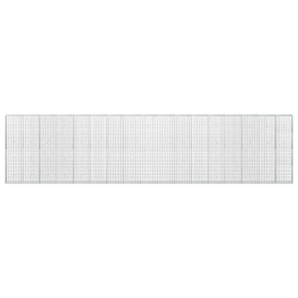 Gabion 3,5 mm Langasta ja 5x10 cm Verkkosta 850x30x200 cm