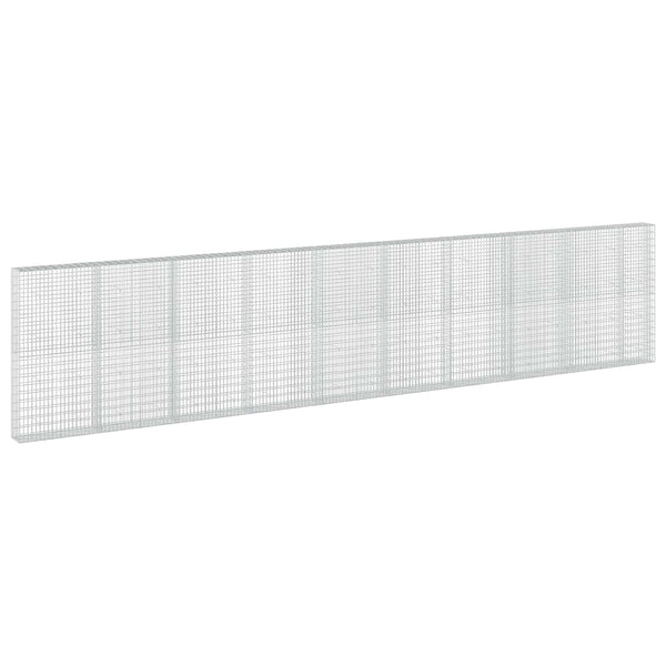 Gabion 3,5 mm Langasta ja 5x10 cm Verkkosta 950x30x200 cm