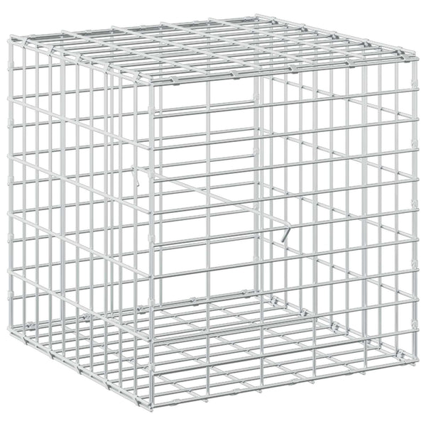 Gabion 3,5 mm Langasta ja 5x10 cm Verkkosta 50x50x50 cm