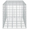 Gabion 3,5 mm Langasta ja 5x10 cm Verkkosta 50x50x50 cm
