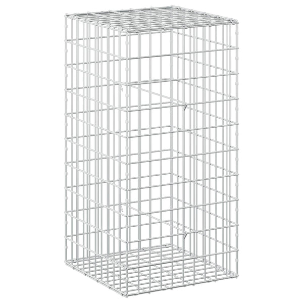 Gabion 3,5 mm Langasta ja 5x10 cm Verkkosta 50x50x100 cm