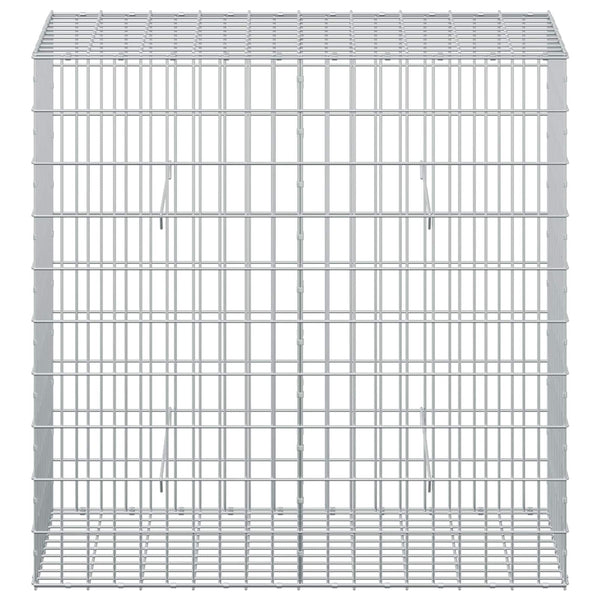 Gabion 3,5 mm Langasta ja 5x10 cm Verkkosta 100x50x100 cm