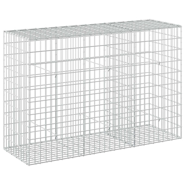 Gabion 3,5 mm Langasta ja 5x10 cm Verkkosta 150x50x100 cm