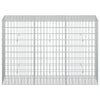 Gabion 3,5 mm Langasta ja 5x10 cm Verkkosta 150x50x100 cm