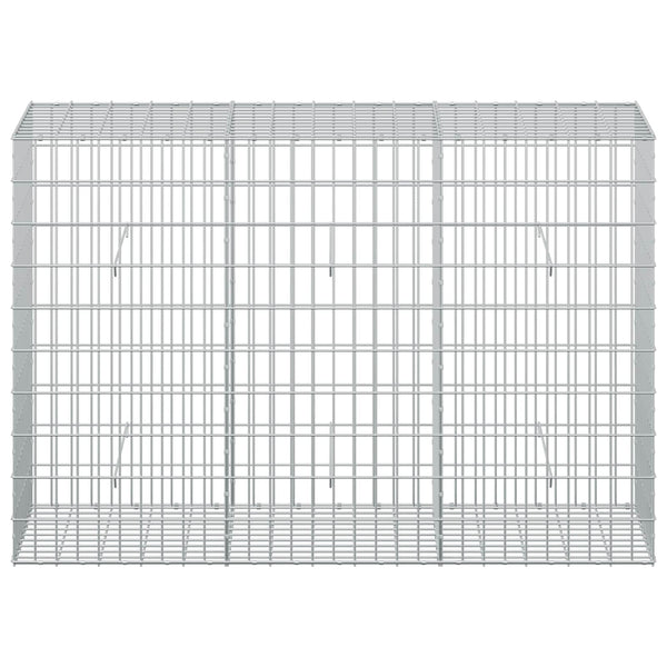 Gabion 3,5 mm Langasta ja 5x10 cm Verkkosta 150x50x100 cm