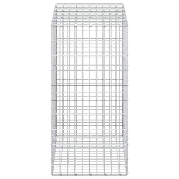 Gabion 3,5 mm Langasta ja 5x10 cm Verkkosta 150x50x100 cm