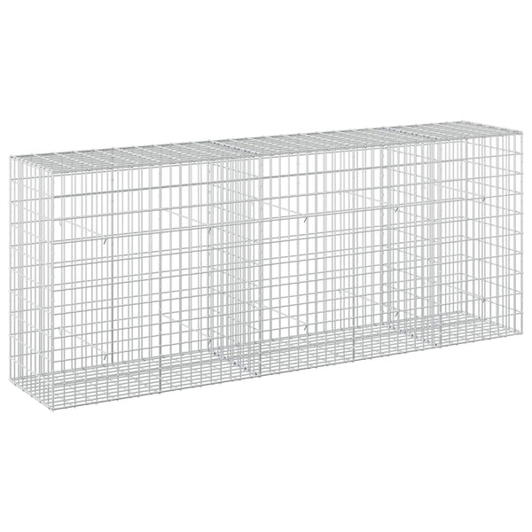 Gabion 3,5 mm Langasta ja 5x10 cm Verkkosta 250x50x100 cm