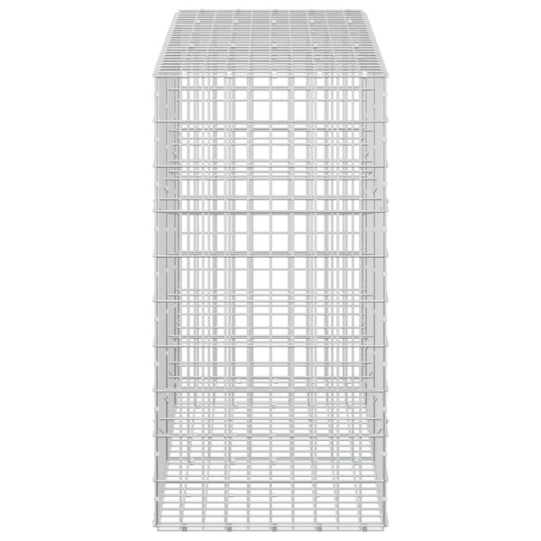 Gabion 3,5 mm Langasta ja 5x10 cm Verkkosta 250x50x100 cm