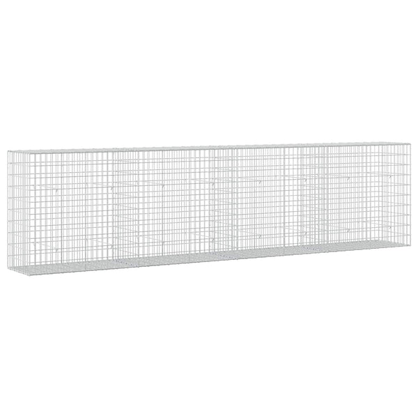 Gabion 3,5 mm Langasta ja 5x10 cm Verkkosta 400x50x100 cm