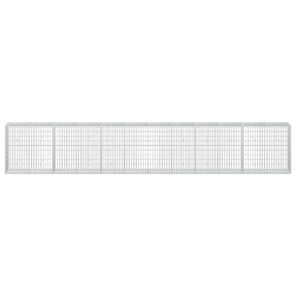 Gabion 3,5 mm Langasta ja 5x10 cm Verkkosta 600x50x100 cm