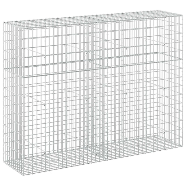 Gabion 3,5 mm Langasta ja 5x10 cm Verkkosta 200x50x150 cm