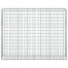 Gabion 3,5 mm Langasta ja 5x10 cm Verkkosta 200x50x150 cm