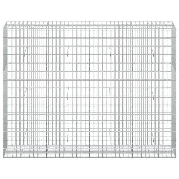 Gabion 3,5 mm Langasta ja 5x10 cm Verkkosta 200x50x150 cm