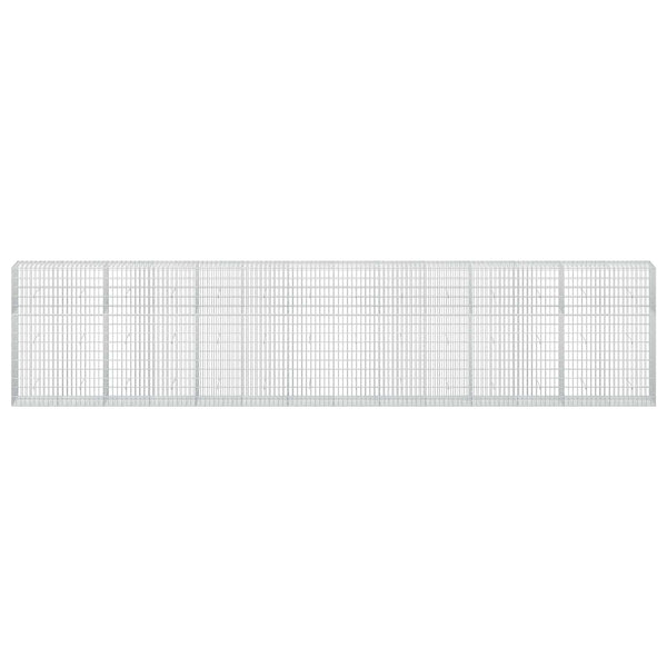 Gabion 3,5 mm Langasta ja 5x10 cm Verkkosta 700x50x150 cm