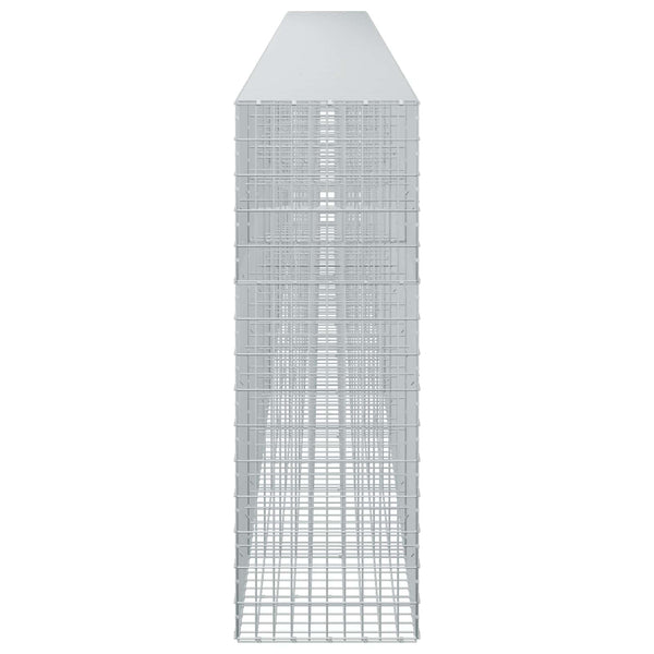 Gabion 3,5 mm Langasta ja 5x10 cm Verkkosta 950x50x150 cm