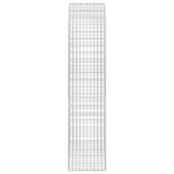 Gabion 3,5 mm Langasta ja 5x10 cm Verkkosta 150x50x200 cm