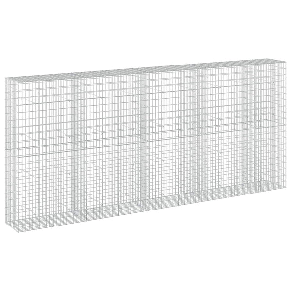 Gabion 3,5 mm Langasta ja 5x10 cm Verkkosta 450x50x200 cm