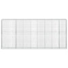 Gabion 3,5 mm Langasta ja 5x10 cm Verkkosta 450x50x200 cm