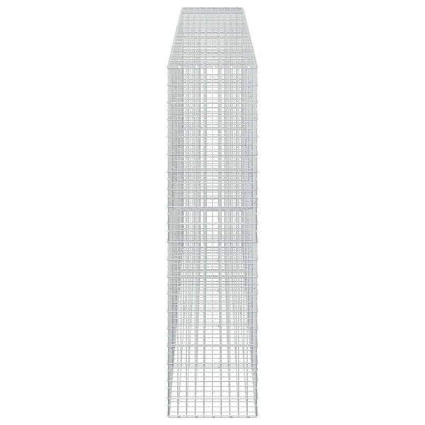 Gabion 3,5 mm Langasta ja 5x10 cm Verkkosta 450x50x200 cm