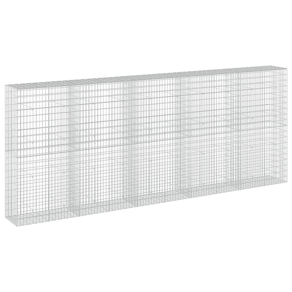 Gabion 3,5 mm Langasta ja 5x10 cm Verkkosta 500x50x200 cm