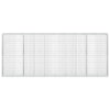 Gabion 3,5 mm Langasta ja 5x10 cm Verkkosta 500x50x200 cm