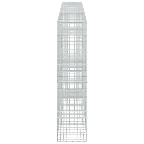 Gabion 3,5 mm Langasta ja 5x10 cm Verkkosta 500x50x200 cm