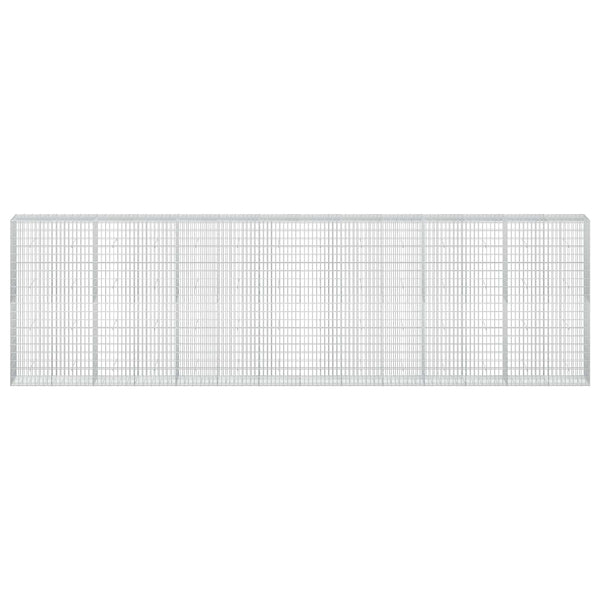 Gabion 3,5 mm Langasta ja 5x10 cm Verkkosta 700x50x200 cm