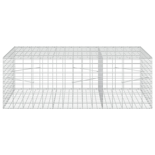 Gabion 3,5 mm Langasta ja 5x10 cm Verkkosta 150x100x50 cm