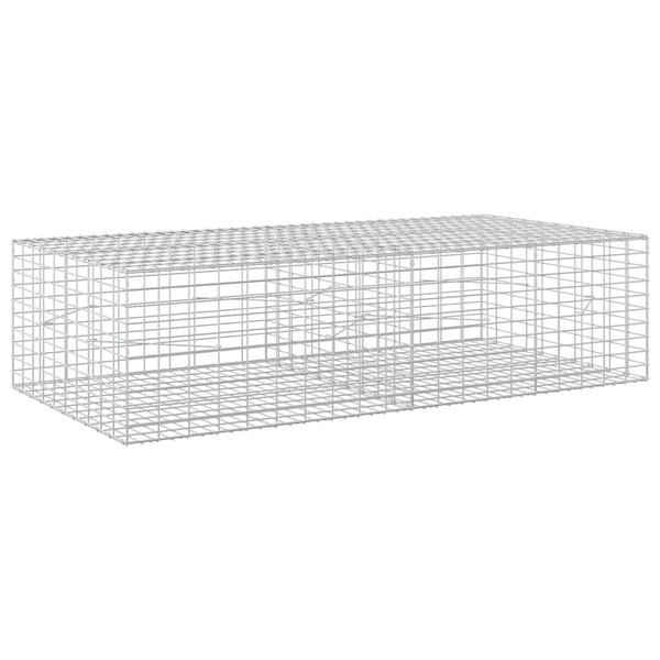 Gabion 3,5 mm Langasta ja 5x10 cm Verkkosta 200x100x50 cm