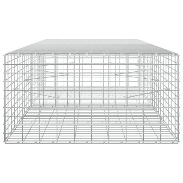 Gabion 3,5 mm Langasta ja 5x10 cm Verkkosta 200x100x50 cm