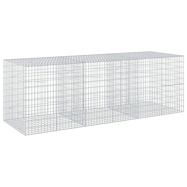 Gabion 3,5 mm Langasta ja 5x10 cm Verkkosta 300x100x100 cm