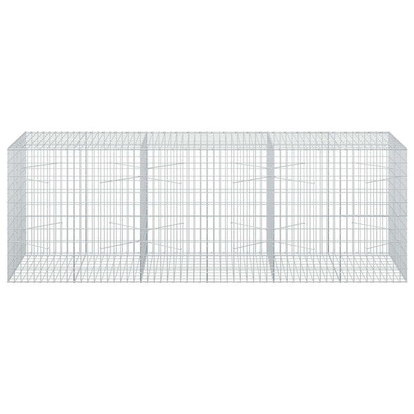 Gabion 3,5 mm Langasta ja 5x10 cm Verkkosta 300x100x100 cm