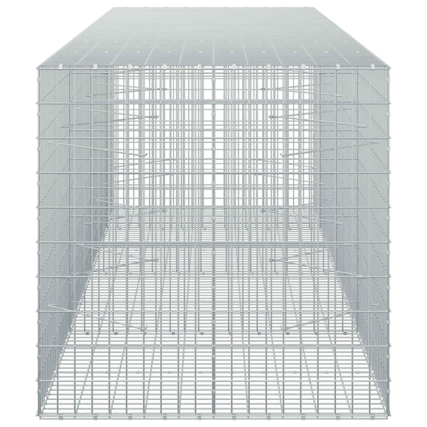 Gabion 3,5 mm Langasta ja 5x10 cm Verkkosta 350x100x100 cm