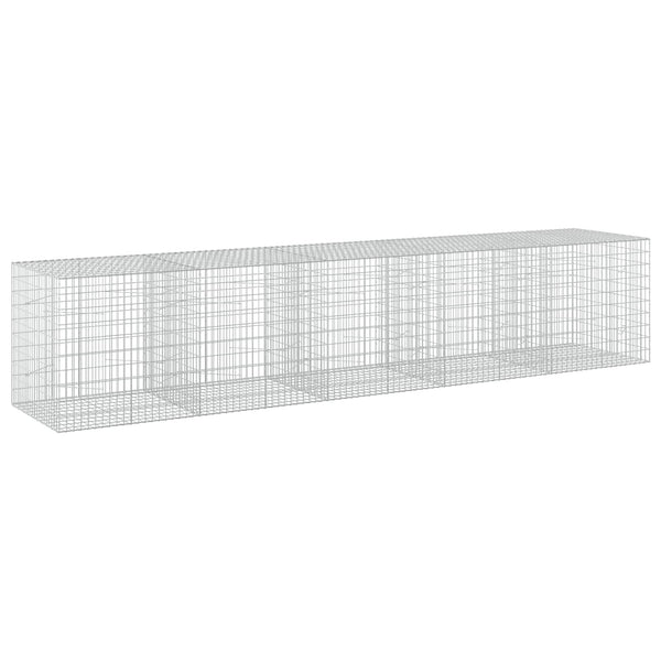 Gabion 3,5 mm Langasta ja 5x10 cm Verkkosta 500x100x100 cm